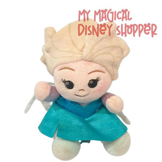 Disney Parks Wishables Frozen Elsa Plush – 6” (Gently Loved) ❄️👑