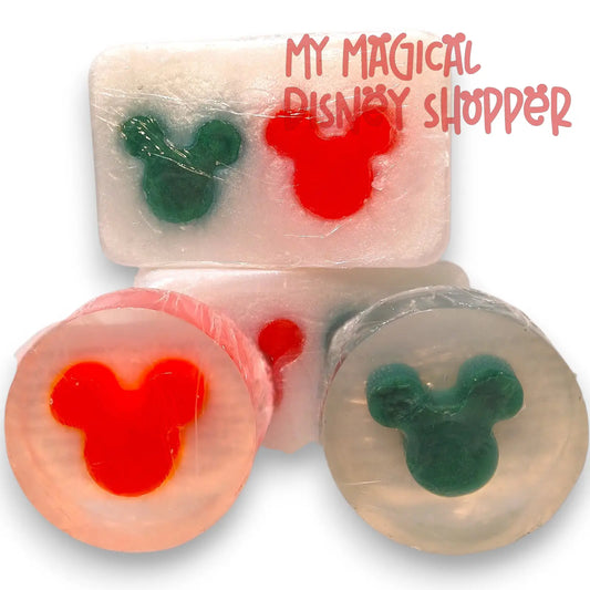 Handcrafted Novelty Mickey Glycerin Soaps 🧼🐭✨