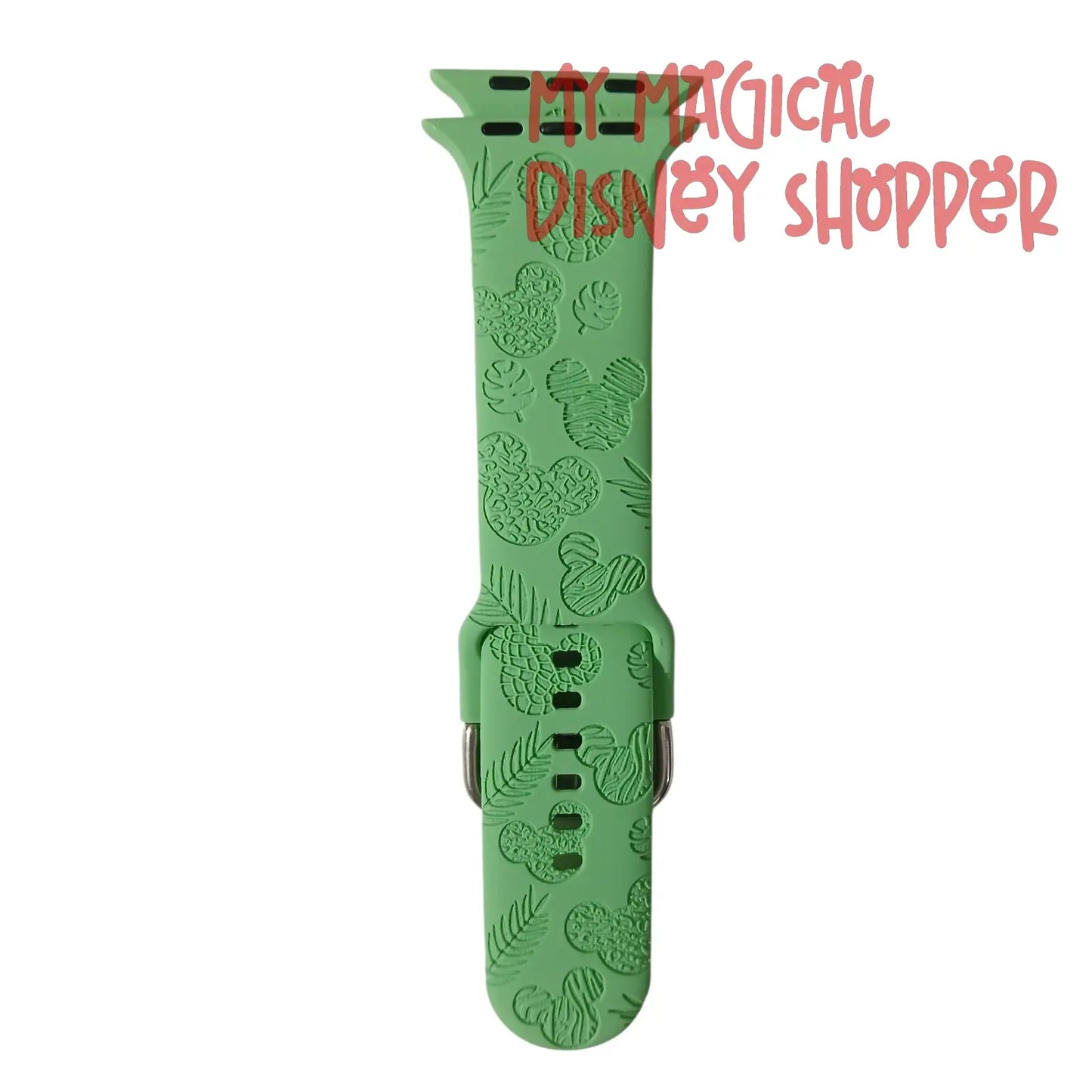 The Mouse Silicone Watch Bands – 42 to 44mm Assorted Colors (Compatible with Apple Watch) ⌚🐭✨