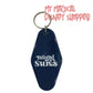 Peter Pan “Second Star Inn – Think Happy Thoughts, Suite 53” Hotel-Style Keychain