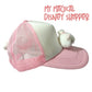 Marie Kitty Cat Pink & White Baseball Cap – Aristocats Character Hat 🎀🐱