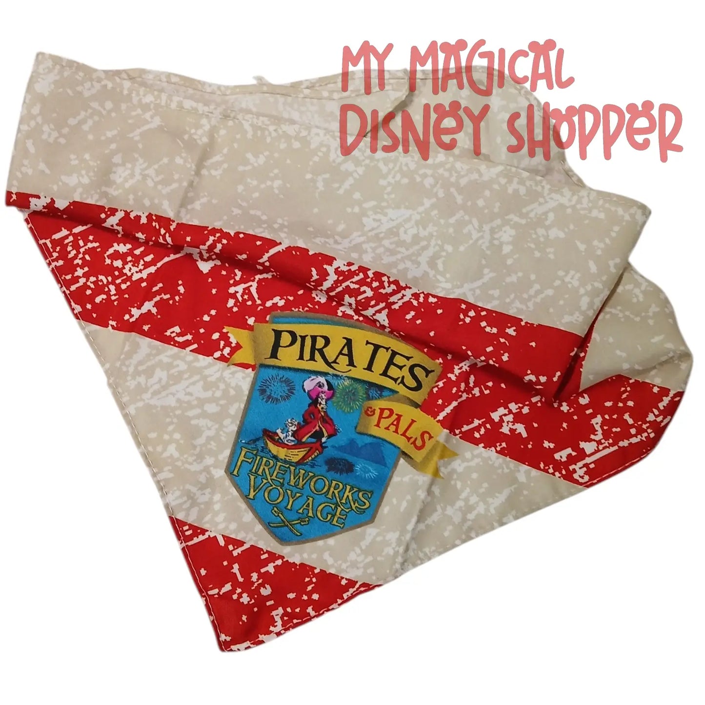 Pirates & Pals Fireworks Voyage Bandana 🏴‍☠️🎆🐭