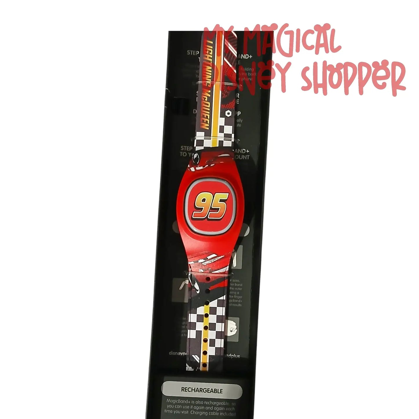 Disney’s Cars Lightning McQueen MagicBand 🚗⚡