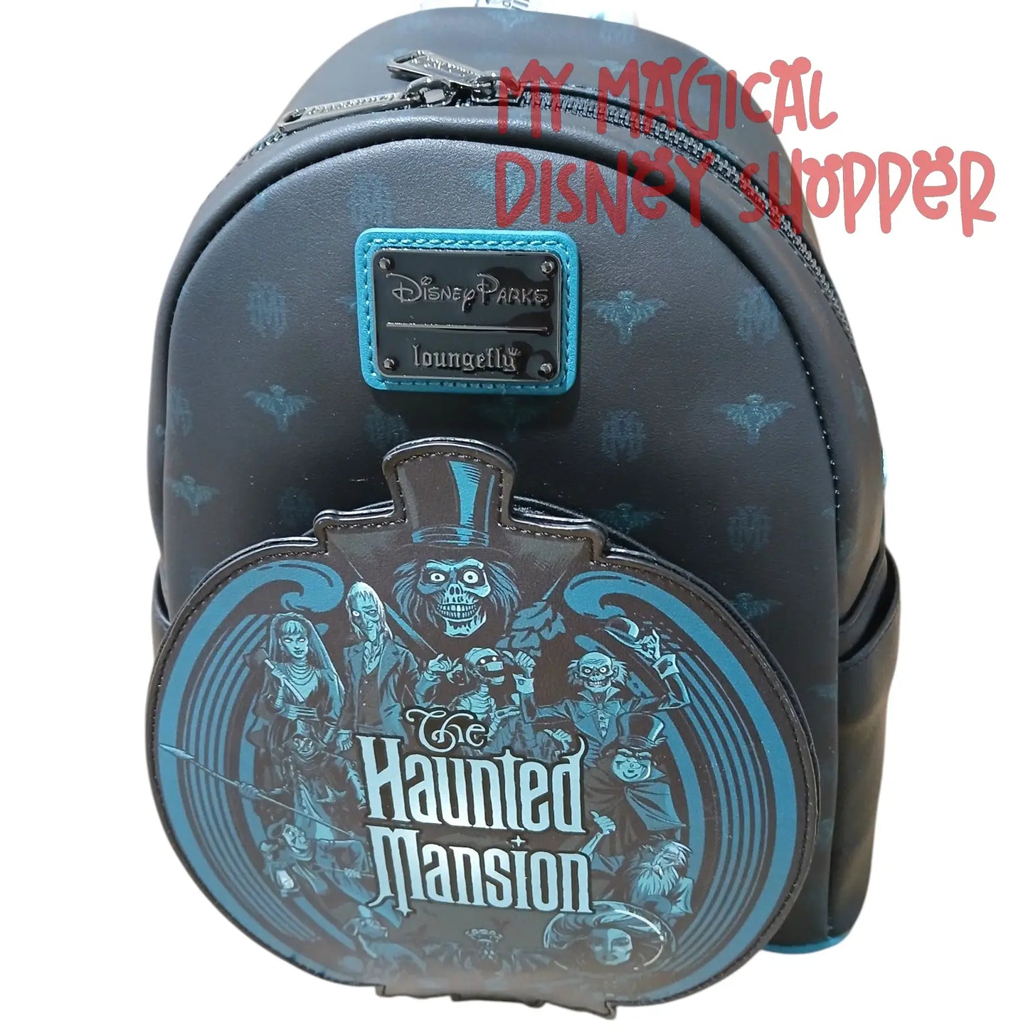 The Haunted Mansion Hitchhiking Ghosts Loungefly Mini Backpack
