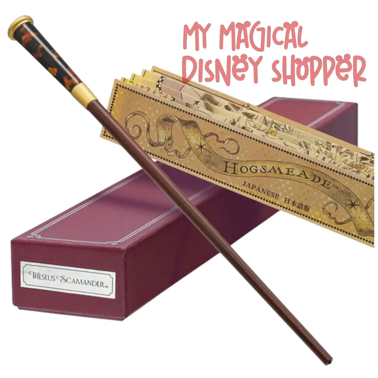 The Noble Collection Fantastic Beasts Theseus Scamander Wand in Collector’s Box ✨🪄