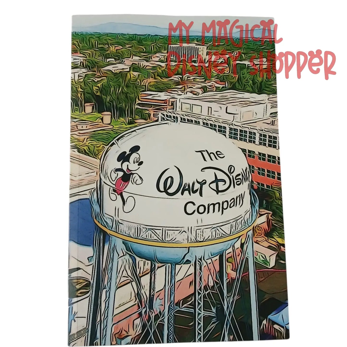 The Walt Disney Company Water Tower Lined Journal ✨📖🏰