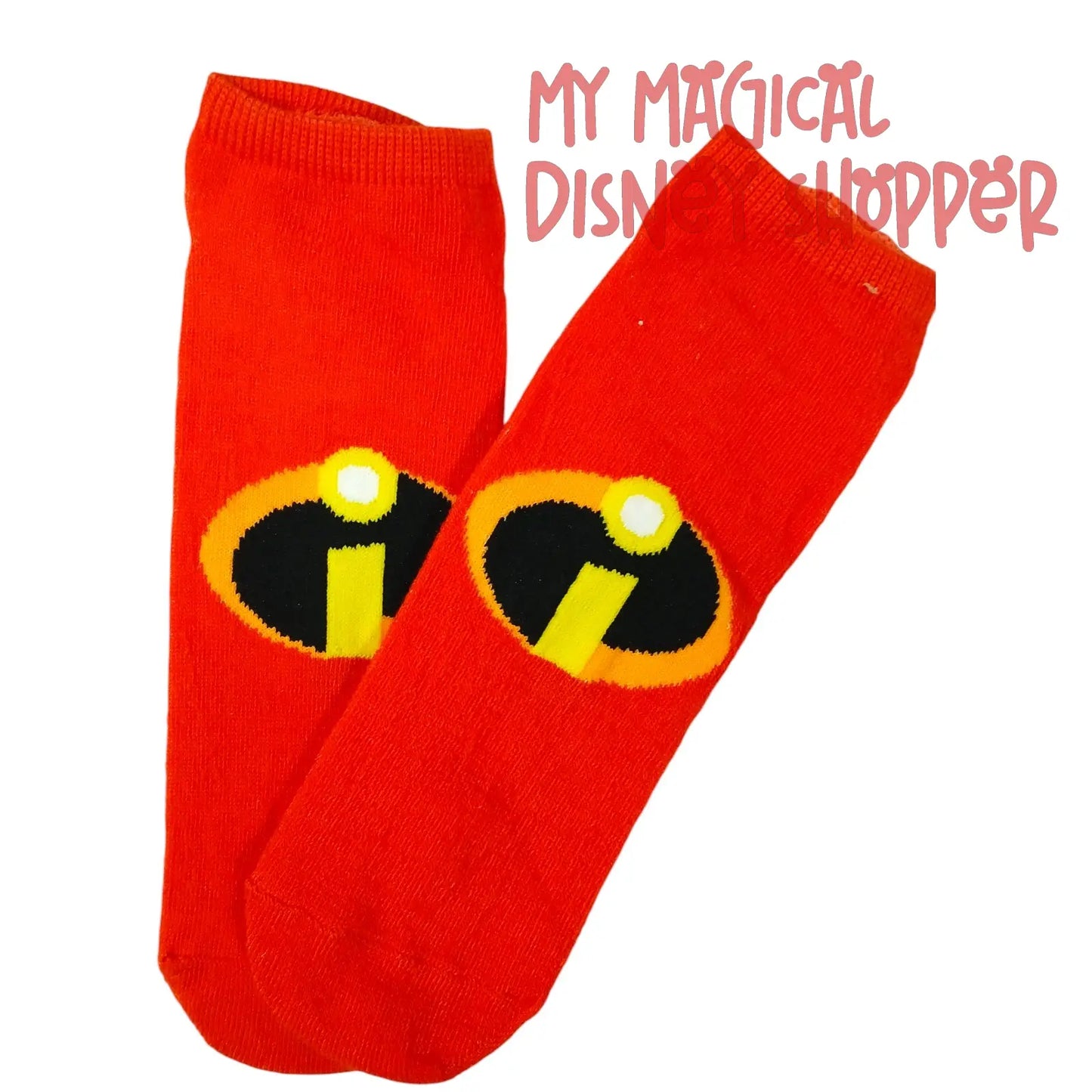 Incredibles Trainer Socks – Adult Size 4–10 ❤️⚡
