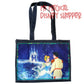 Vintage Cinderella & Prince Charming Sequin Tote Bag ✨👑🏰