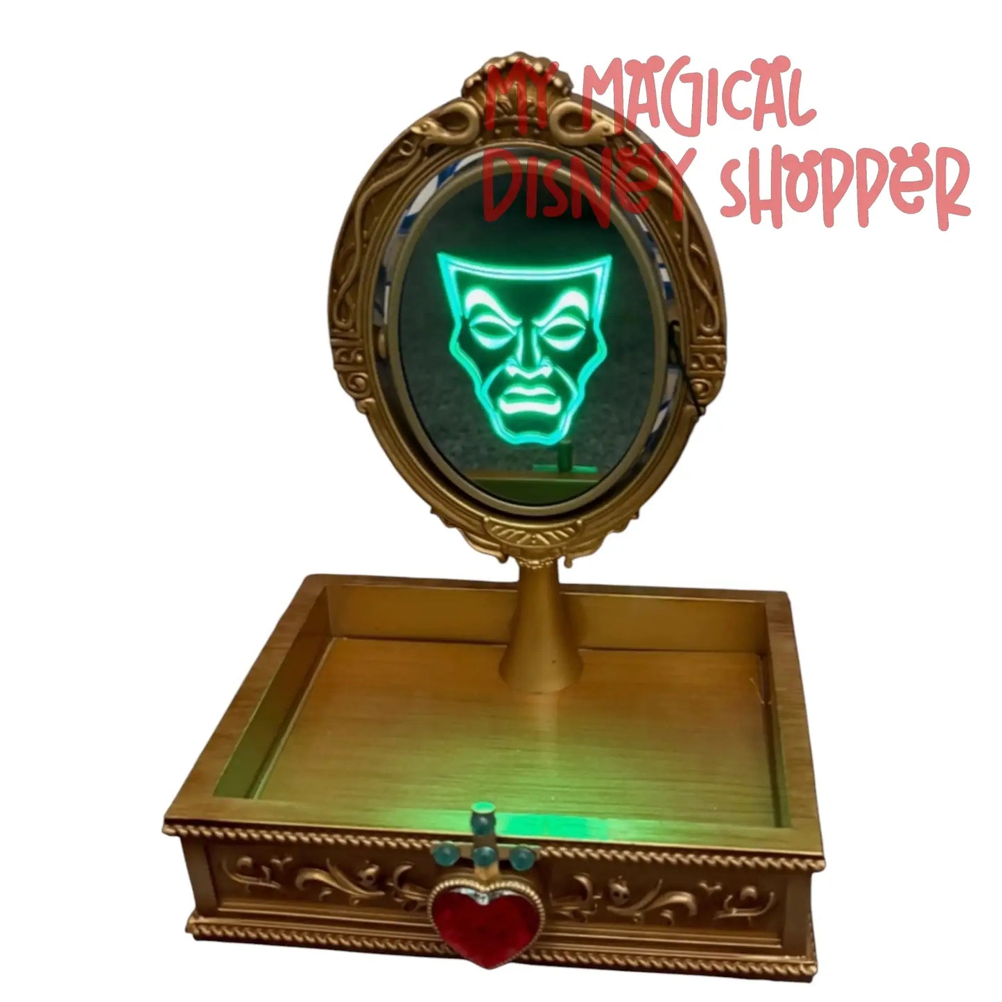 Bath & Body Works Disney Villains Evil Queen Light-Up Body Care Tray 🍎🖤