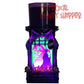 Bath & Body Works Disney Villains Light-Up Maleficent Shadowbox Pedestal 3-Wick Candle Holder 🐉🖤