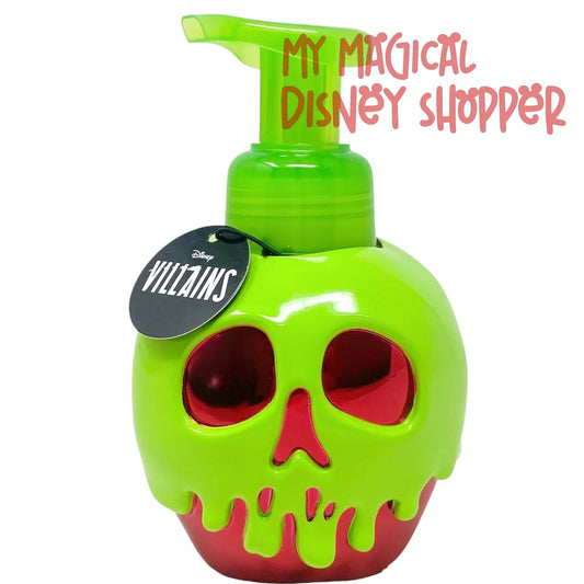 Bath & Body Works Disney Villains Evil Queen Poison Apple Gentle & Clean Foaming Hand Soap Dispenser 🍎🖤