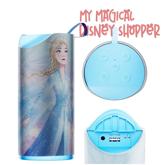 iJoy Disney Frozen Anna & Elsa Fan Splashproof Wireless Speaker ❄️🎶✨