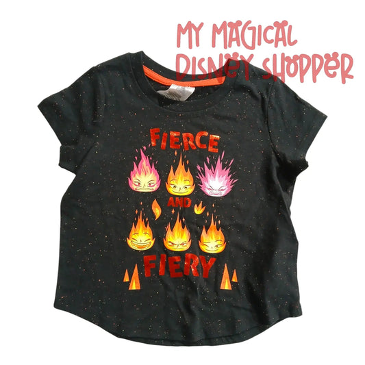 Disney Pixar Elemental “Fierce and Fiery” Shirt – Kids Size Small 5/6 🔥✨