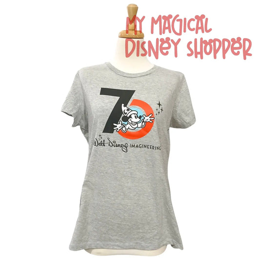 D23 Walt Disney Imagineering Sorcerer Mickey 70th Anniversary Shirt - Size Adult Large