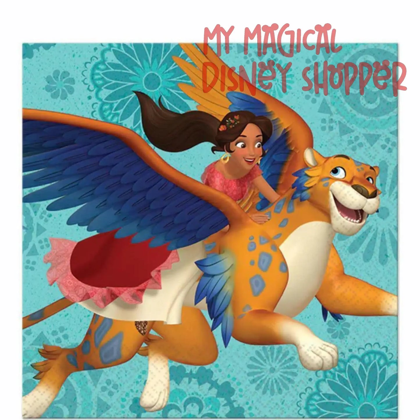DesignWare Character Party Napkins – 16 Count – PJ Masks, Anna or Elena 🎉🎂✨