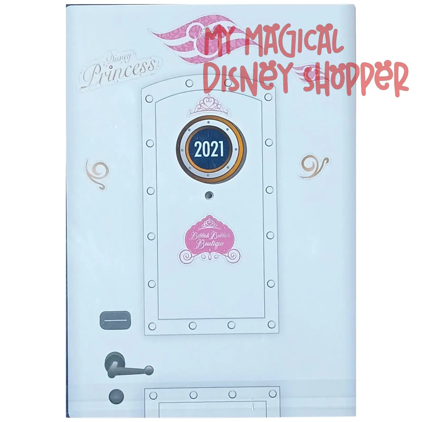 Disney Cruise Line 7 Piece Magnet Set Disney Princess - Bibbidi Bobbidi Boutique