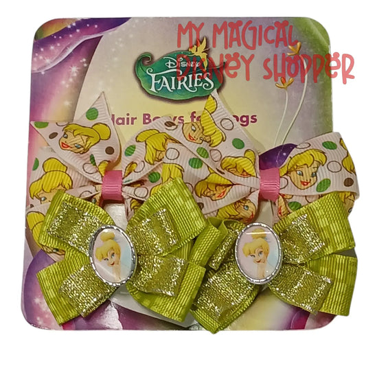 Disney Fairies 4 Piece Hair Clips Tinkerbell for Dogs