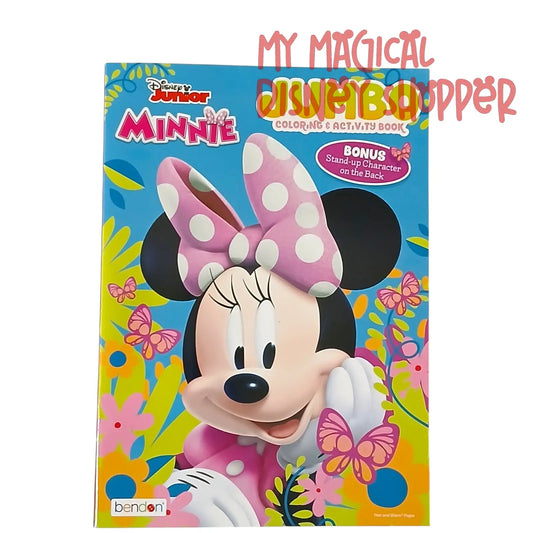 Disney Junior Minnie Mouse Jumbo Coloring & Activity Book with Bonus Stand-Up Character 🎀🐭🎨✨