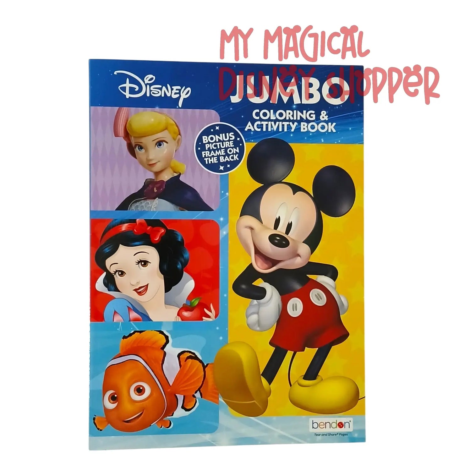 Disney Jumbo Coloring and Activity Book