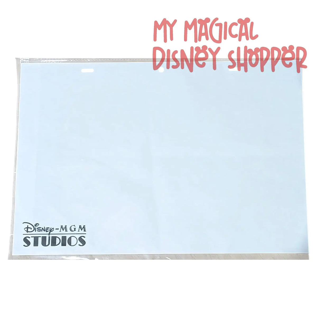 Disney-MGM Studios Animation Academy Blank Drawing Sheet – Vintage Disney Parks Souvenir 🎨✏️🏰