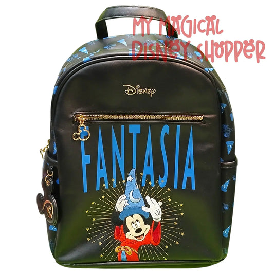 Disney Mickey Mouse Fantasia Backpack Featuring Sorcerer Mickey
