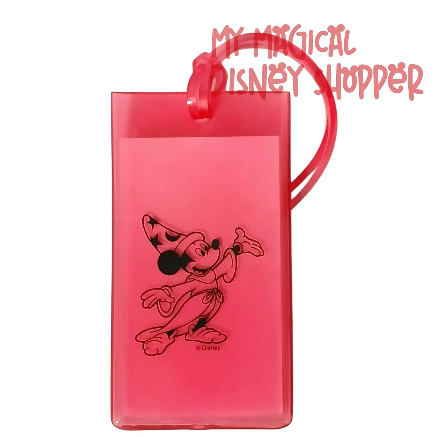 Walt Disney Imagineering Sorcerer Mickey Mouse Luggage Tag 🐭✨