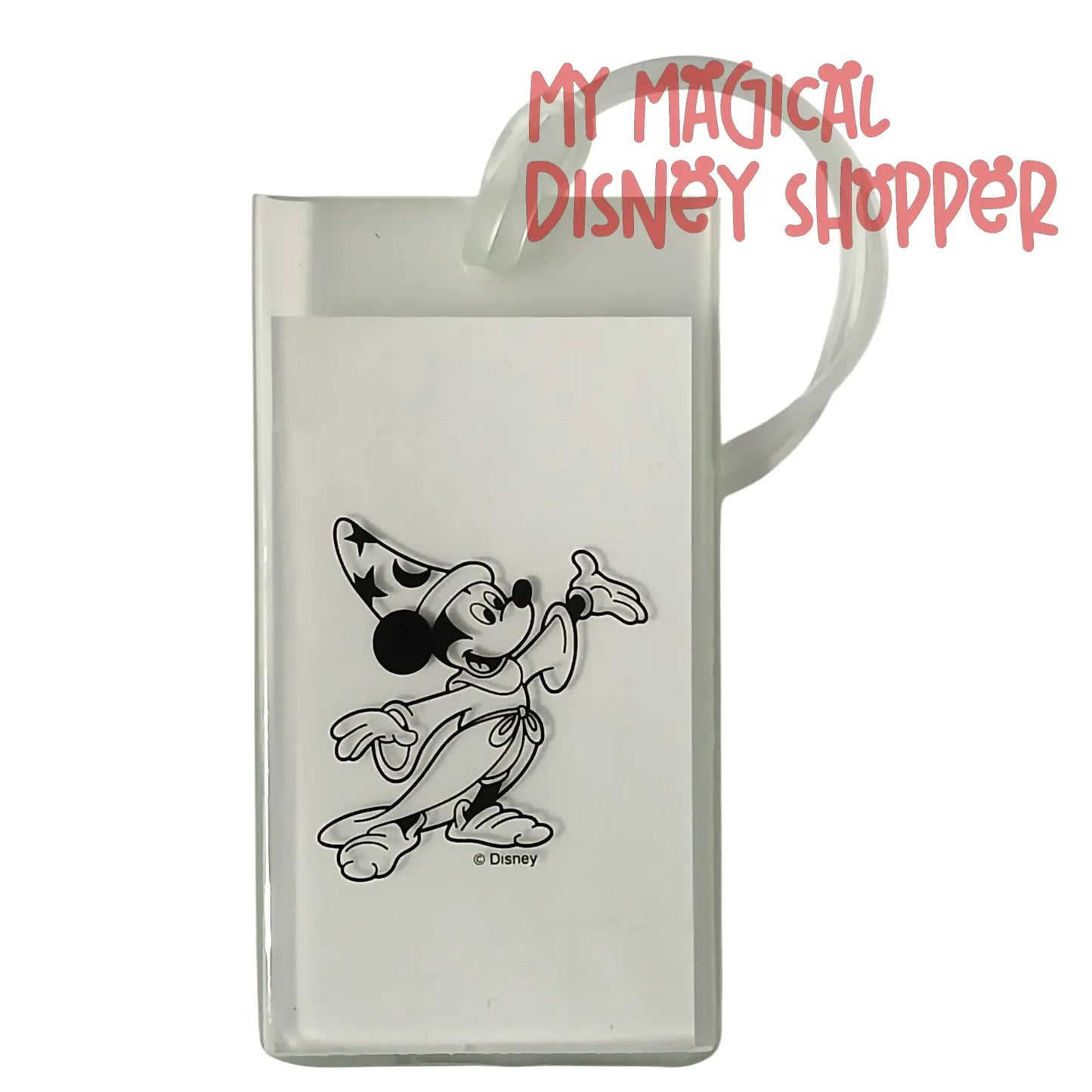 Walt Disney Imagineering Sorcerer Mickey Mouse Luggage Tag 🐭✨
