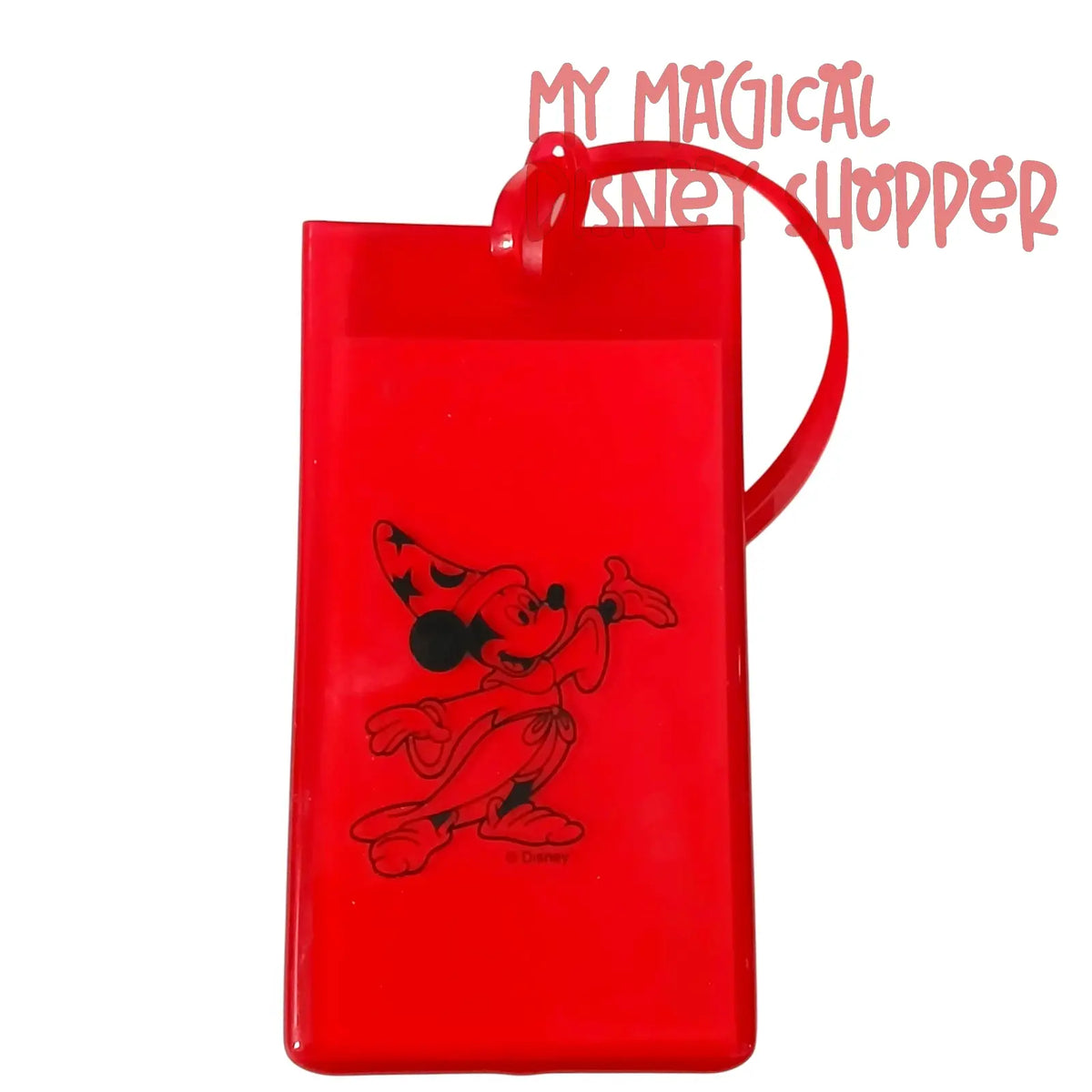Walt Disney Imagineering Sorcerer Mickey Mouse Luggage Tag 🐭✨