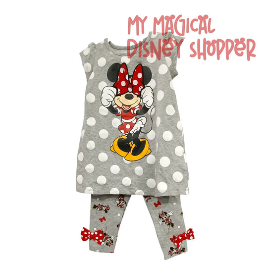 Disney Parks Minnie Mouse Two-Piece Baby Outfit - 12 to 18 Month 🎀🐭💖