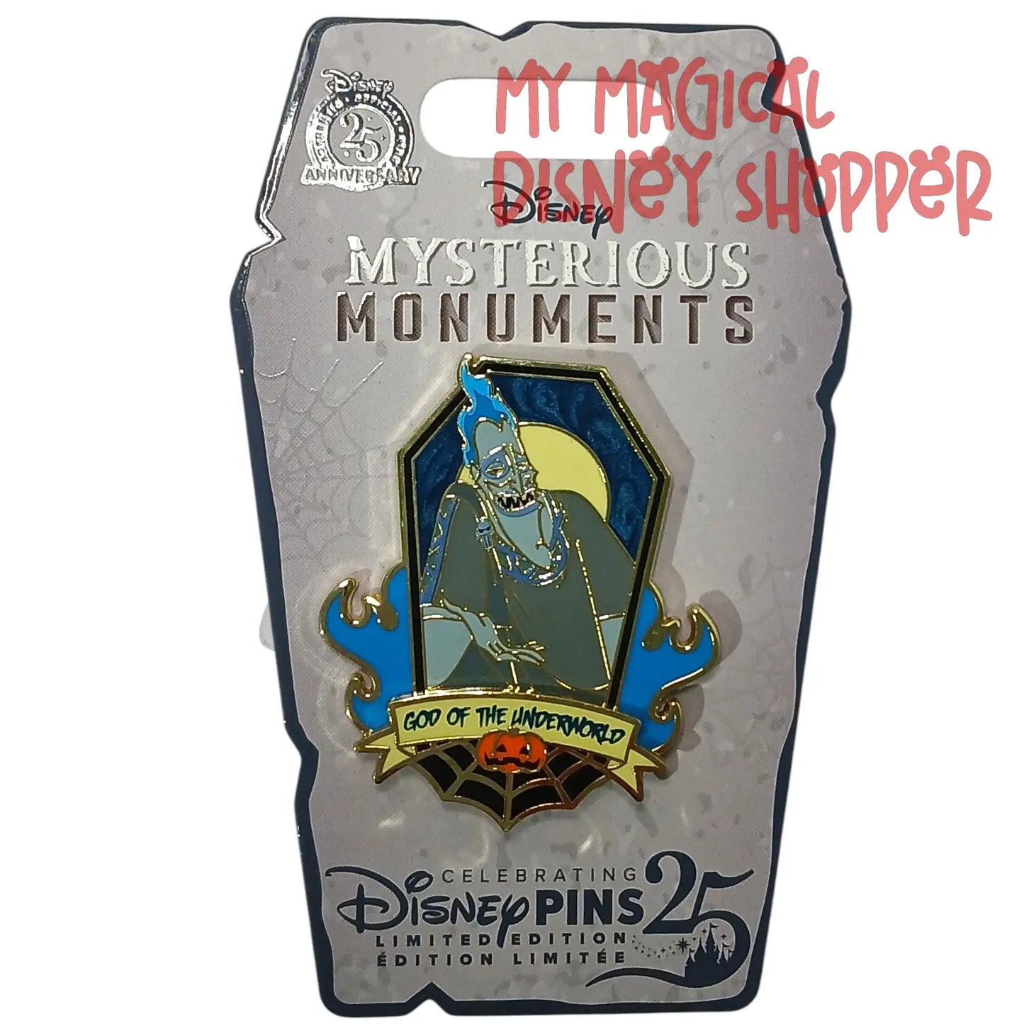 Disney Parks Mysterious Monuments Hades Limited Edition Pin