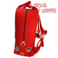 Red Canvas Disney Parks Loungefly Mickey and Minnie Balloons Backpack