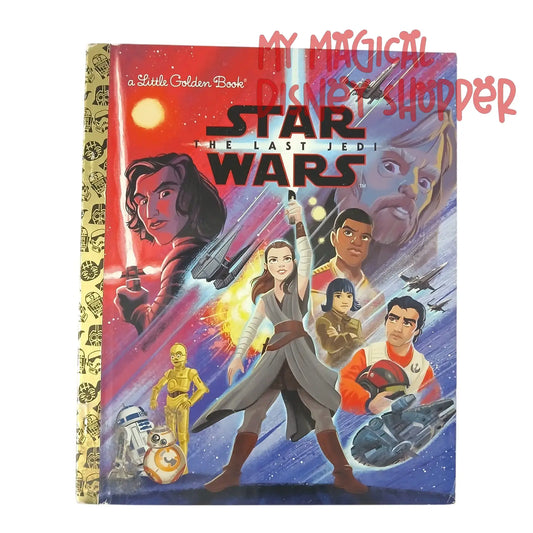 Star Wars: The Last Jedi – Little Golden Book (Gently Used) ⭐📖