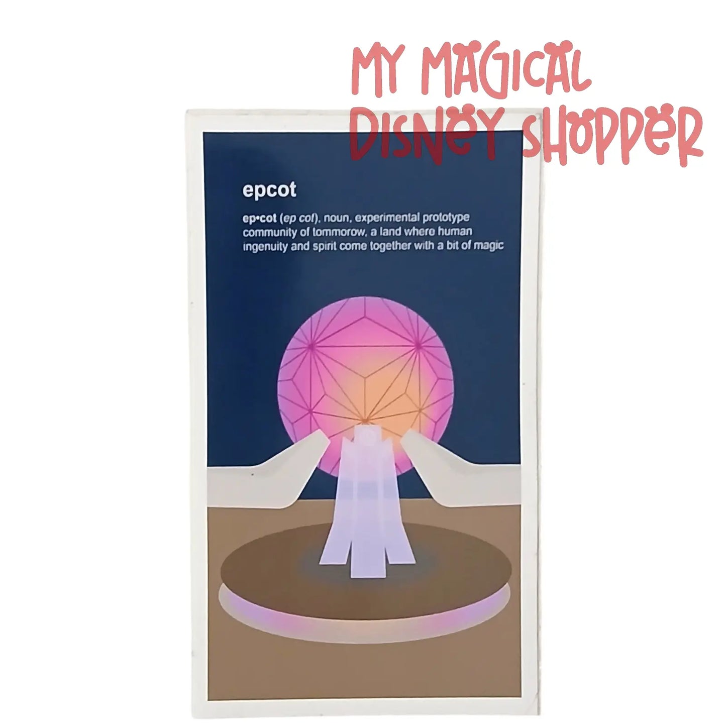 Epcot Definition Sticker