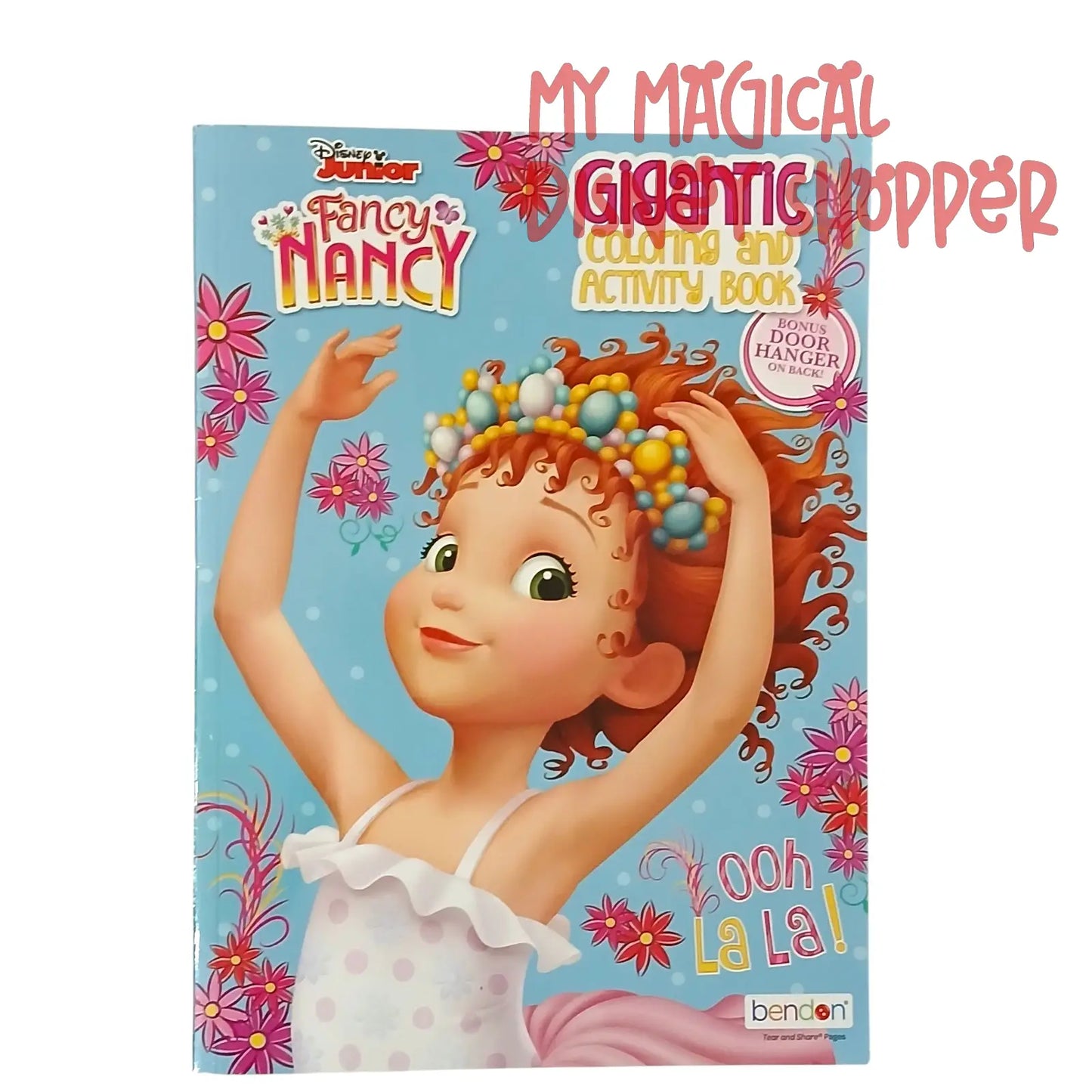 Disney Junior Fancy Nancy Gigantic Coloring & Activity Book – Kids Activity Book 🎀🖍️✨