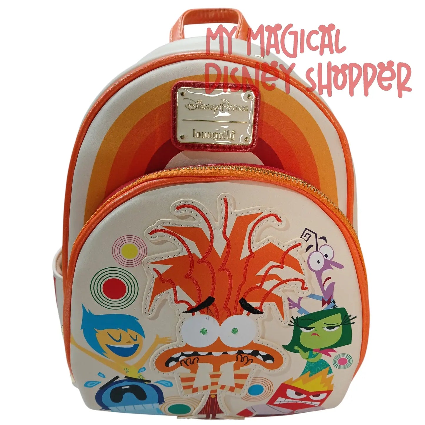 Loungefly Disney Parks Inside Out 2 Anxiety Mini Backpack