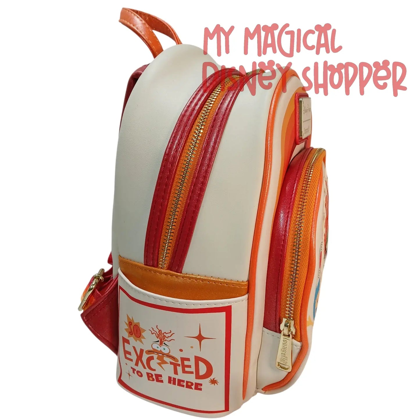 Loungefly Disney Parks Inside Out 2 Anxiety Mini Backpack