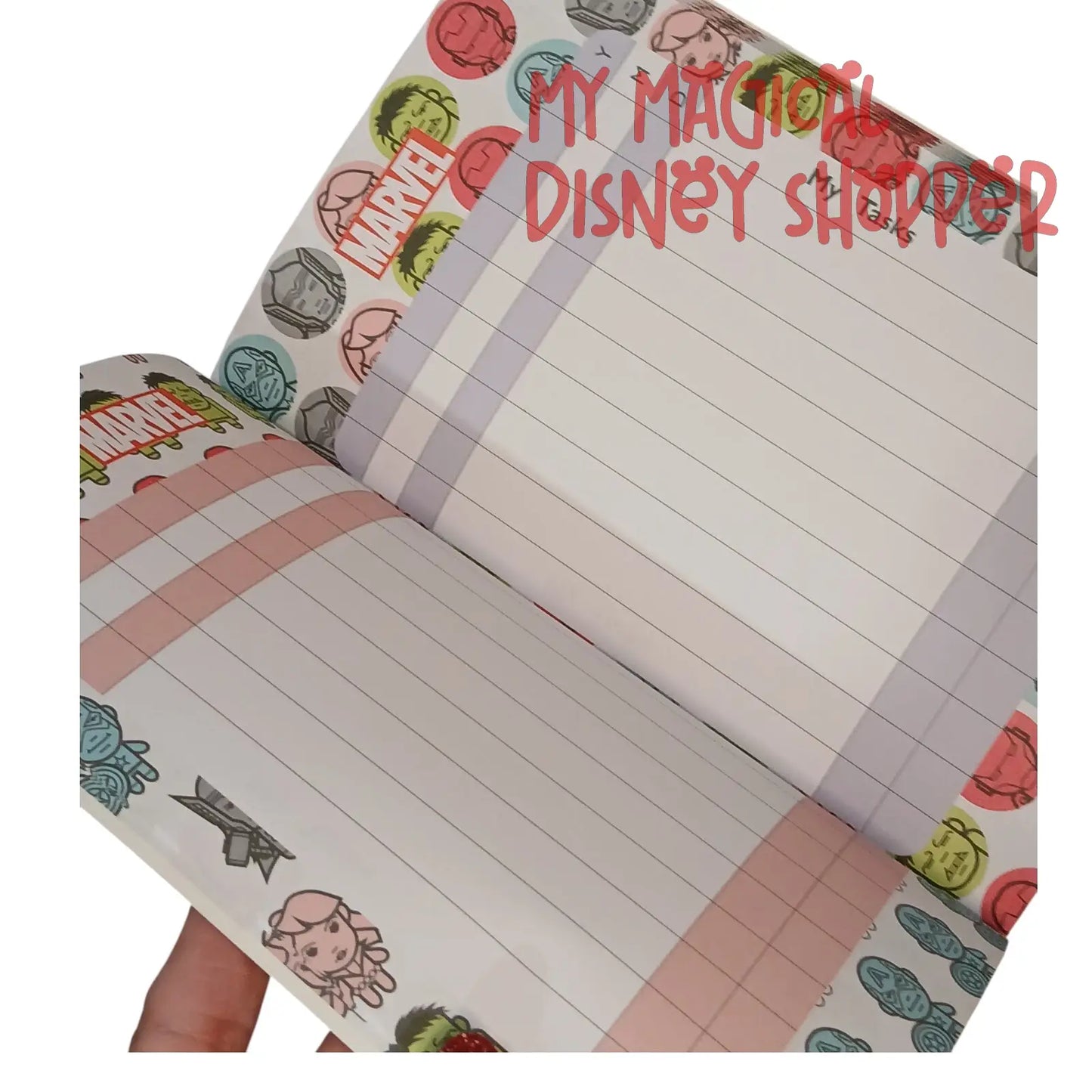 Marvel Avengers Memo (My Tasks Checklist) Notebook 80 Pages