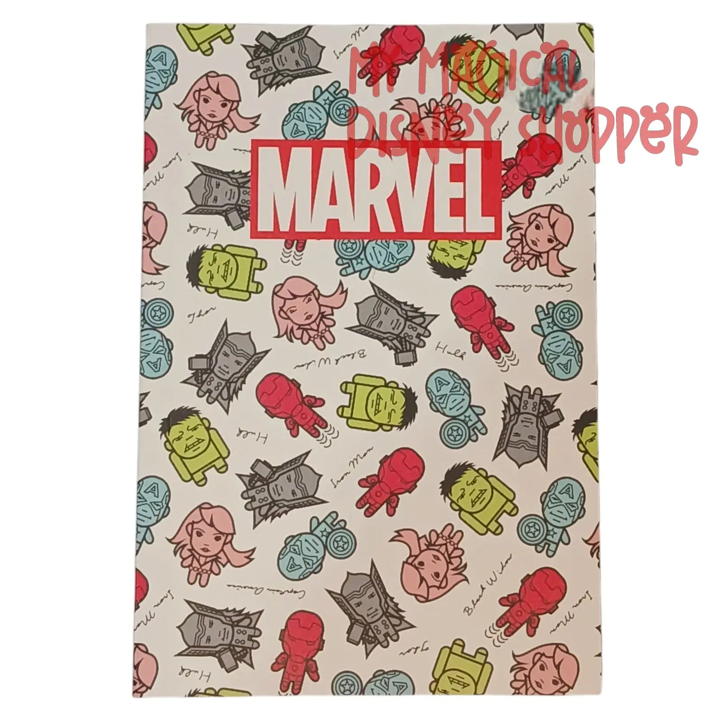 Marvel Avengers Memo (My Tasks Checklist) Notebook 80 Pages