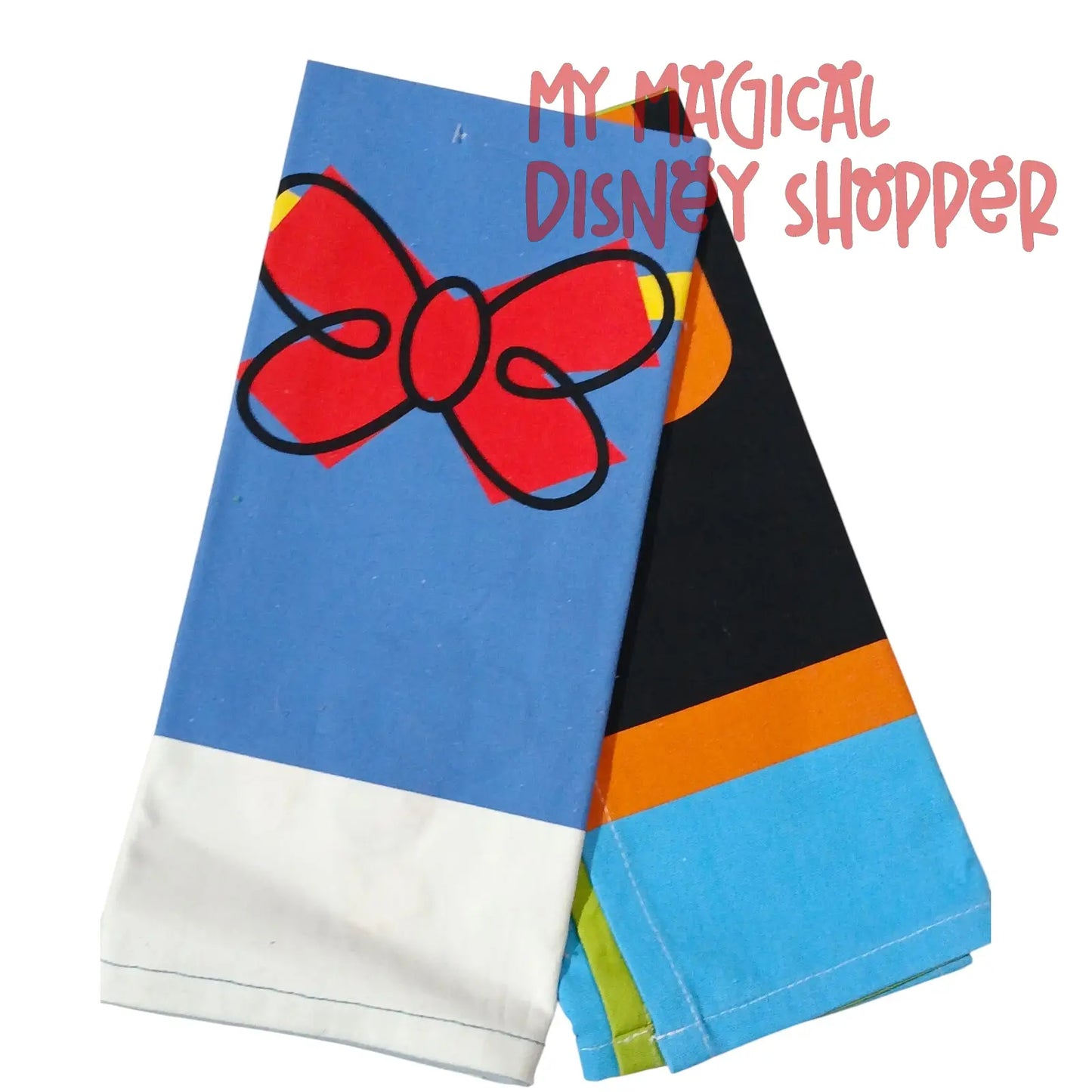 Disney Kitchen Towel Set – Donald Duck & Goofy (2-Pack)