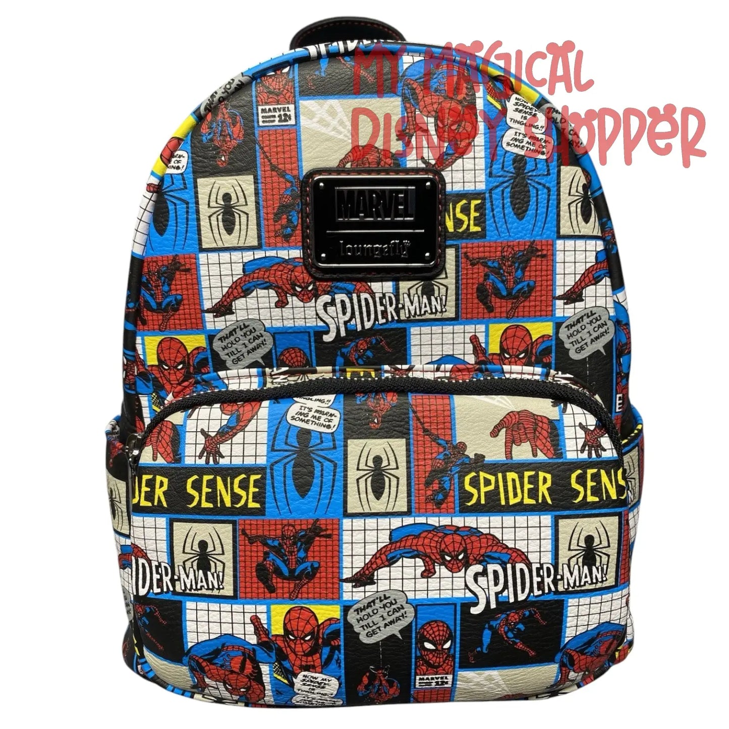 Marvel Spider-Man "Spider Sense" Loungefly Mini Backpack