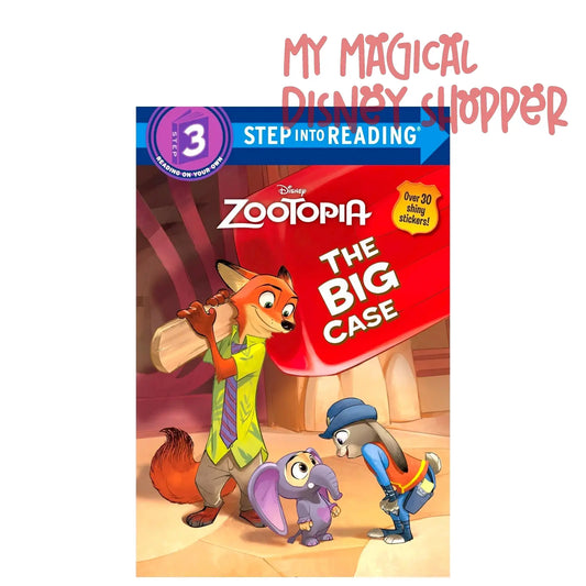 Zootopia: The Big Case – Step 3 Reader 🦊🐰🚓✨