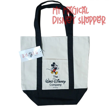 Walt Disney Company Logo Mini Canvas Tote Bag 🐭👜✨