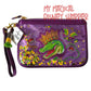 Universal Studios Mardi Gras “International Flavors of Carnaval” Wristlet – Park Exclusive Festival Pouch
