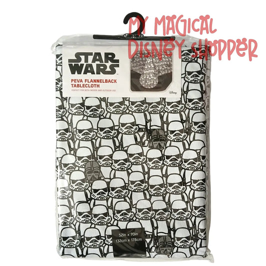 Star Wars PEVA Flannelback Tablecloth – 52” x 70” ⭐🍽️