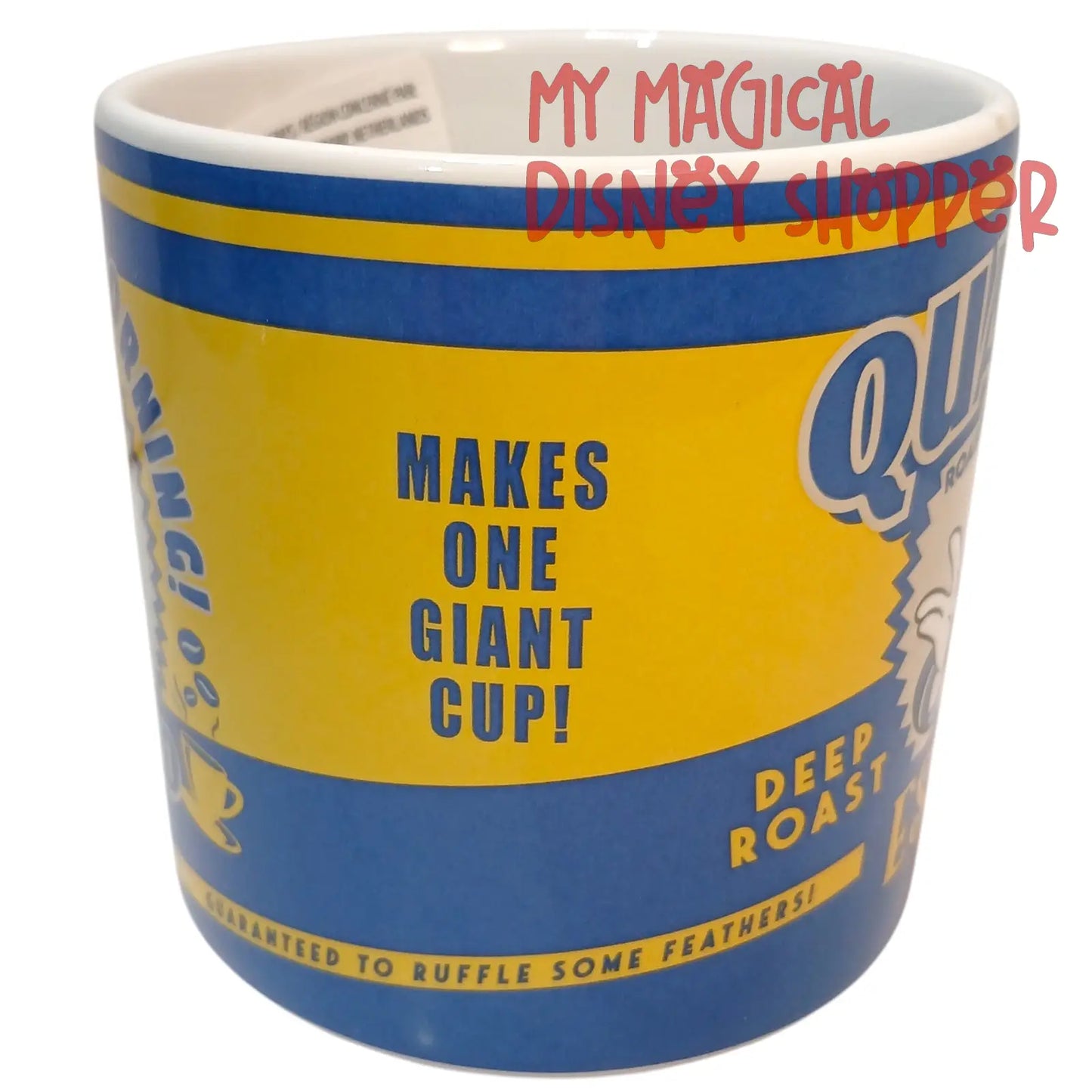 Donald Duck Quacked Espresso Coffee Mug