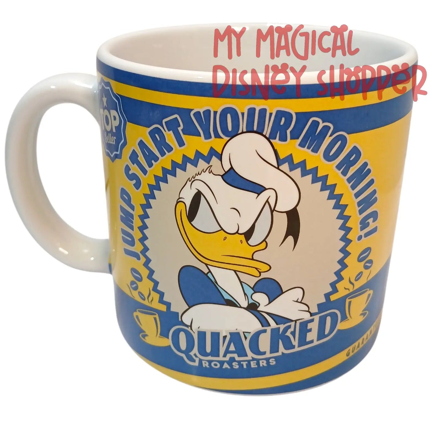 Donald Duck Quacked Espresso Coffee Mug