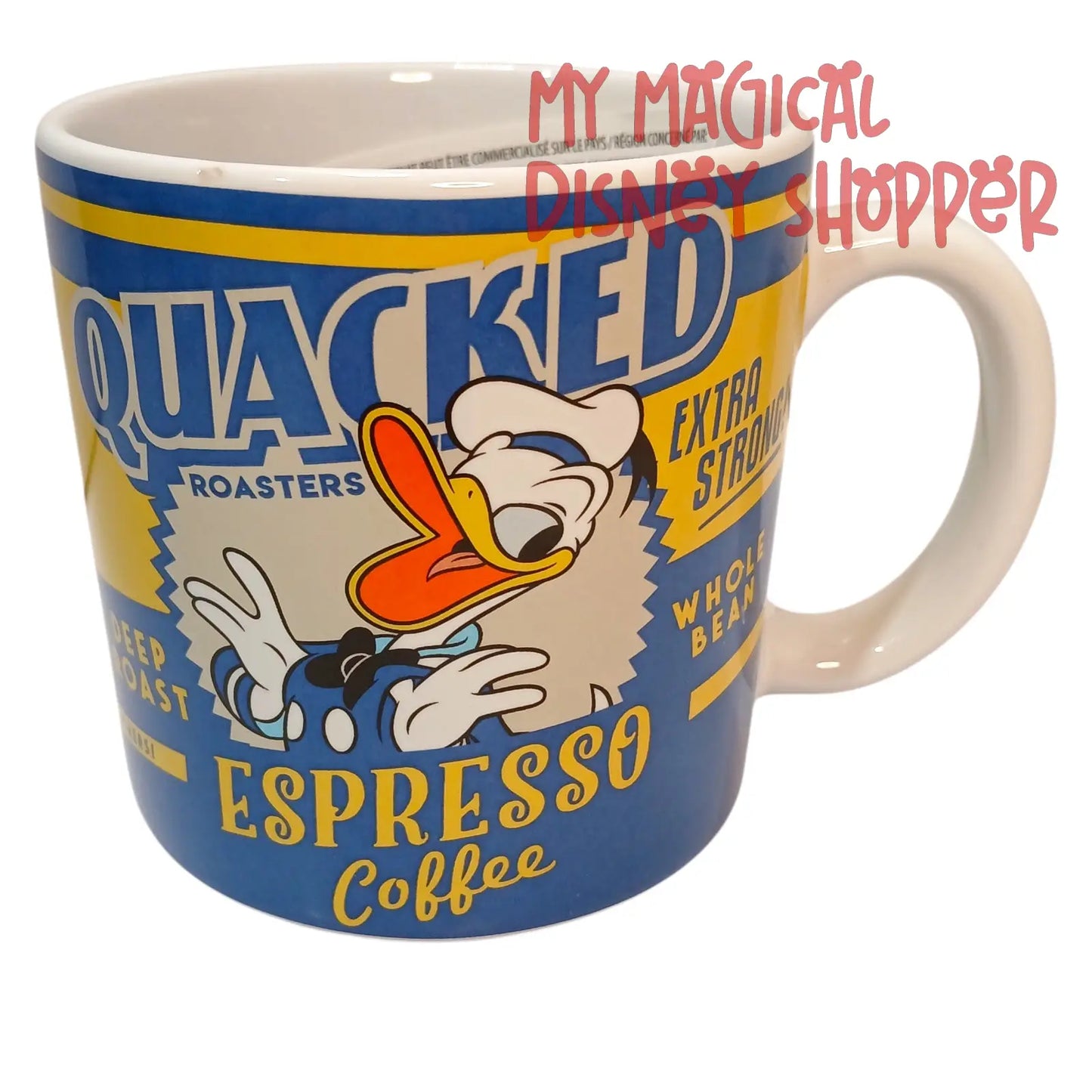 Donald Duck Quacked Espresso Coffee Mug