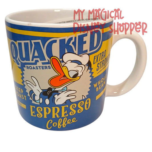 Donald Duck Quacked Espresso Coffee Mug