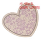 “It’s a Small World” Heart Sticker