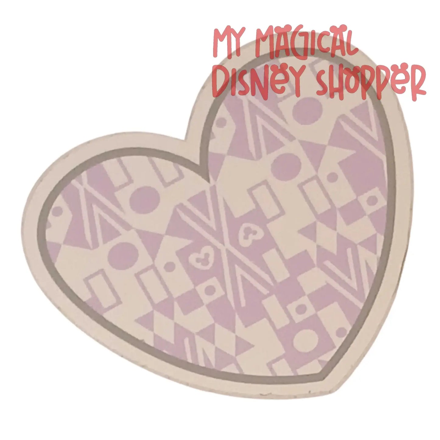 “It’s a Small World” Heart Sticker